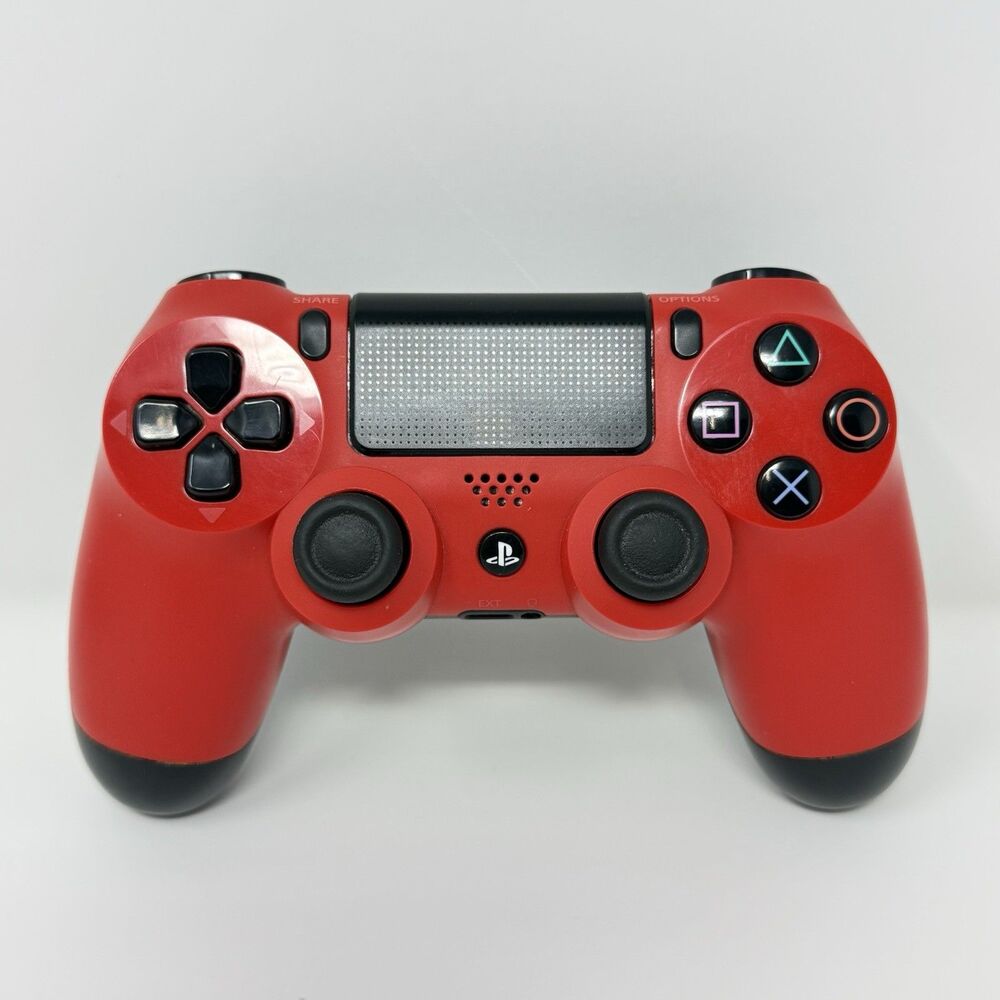 Sony PS4 DualShock 4 Wireless Controller Red CUH-ZCT1U Tested